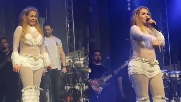 Veja vídeo Joelma preocupa fãs após aparecer novamente inchada