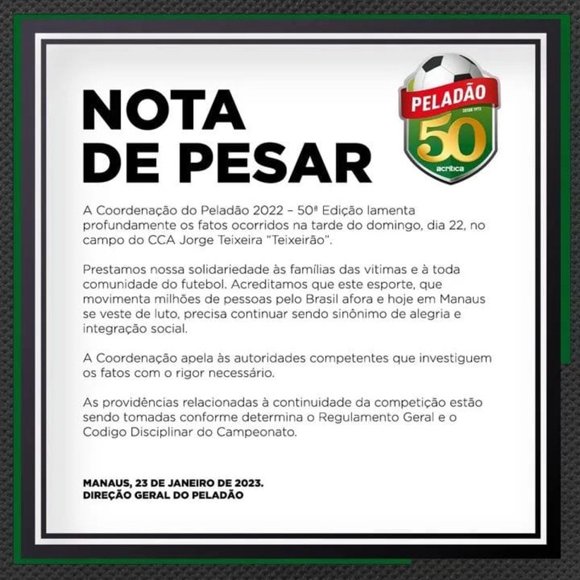 Assista: Homem morre e outras pessoas ficam feridas durante tiroteio em  campo de futebol na zona Leste de Manaus