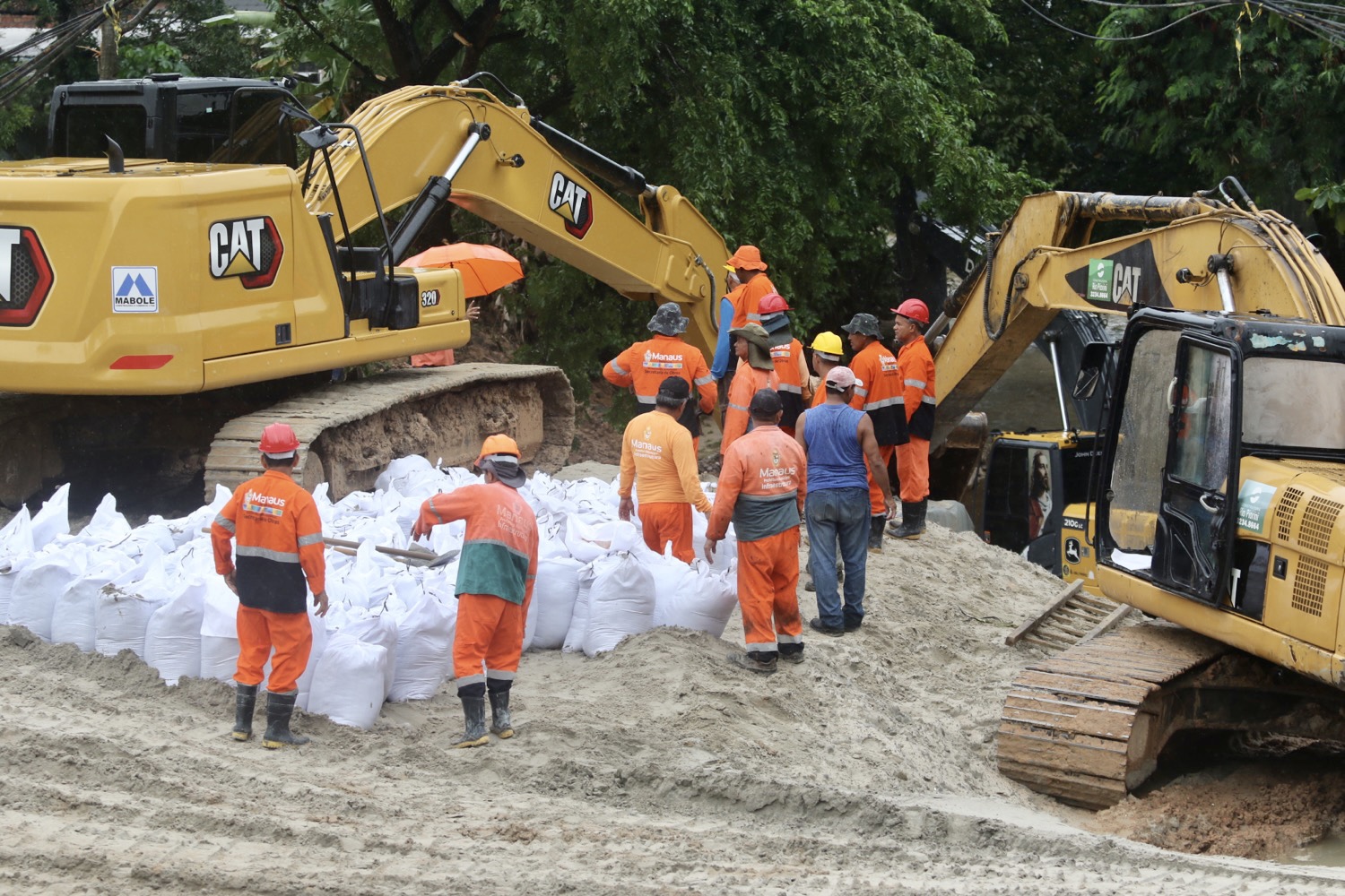 Em Manaus, obra na avenida Djalma Batista entra na fase de reaterro