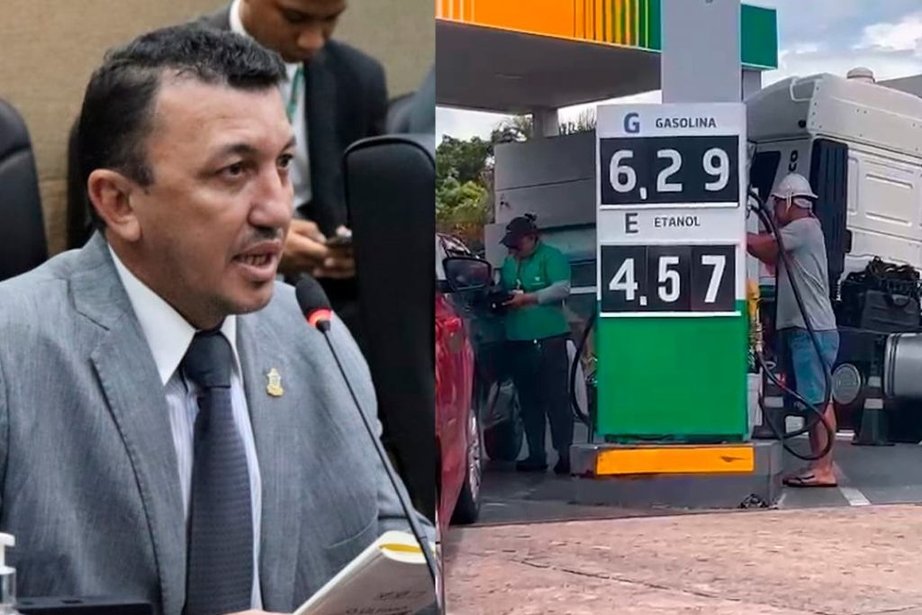 Vereador critica preço da gasolina em Manaus