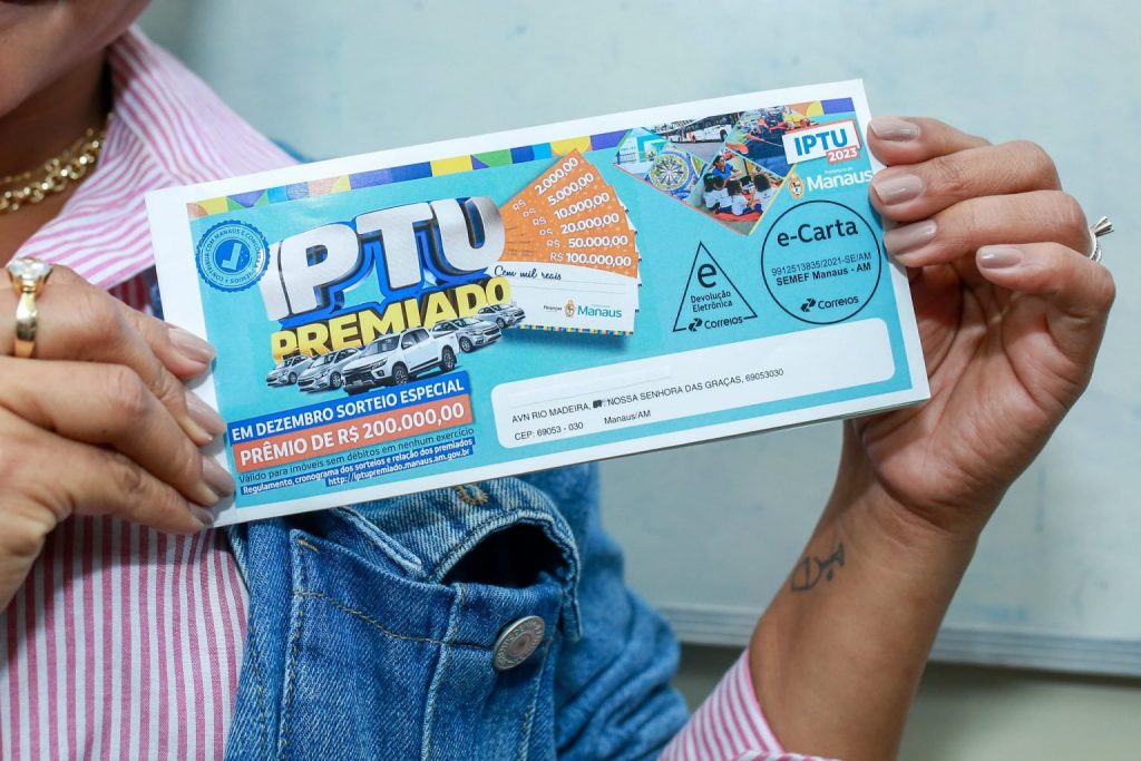 Prefeitura de Manaus reforça que contribuinte pode quitar dívida ativa do IPTU 2023 de forma on-line