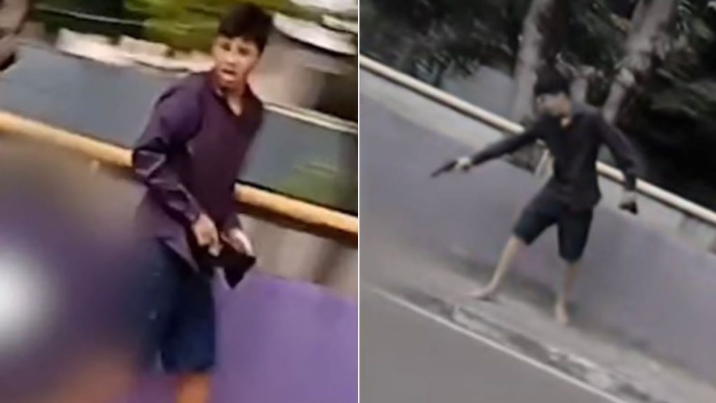 Pistoleiro filmado atirando na cabeça de homem é procurado pela polícia em Manaus