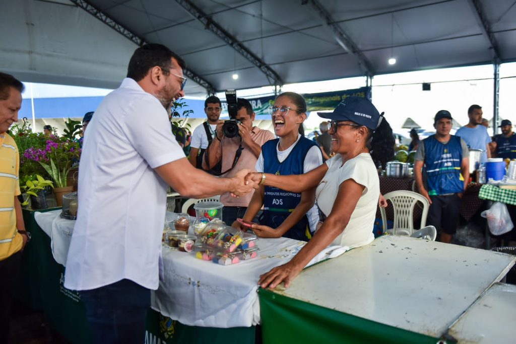 Wilson Lima amplia para 57 feiras de Produtos Regionais da ADS ao inaugurar unidade na Arena Amadeu Teixeira
