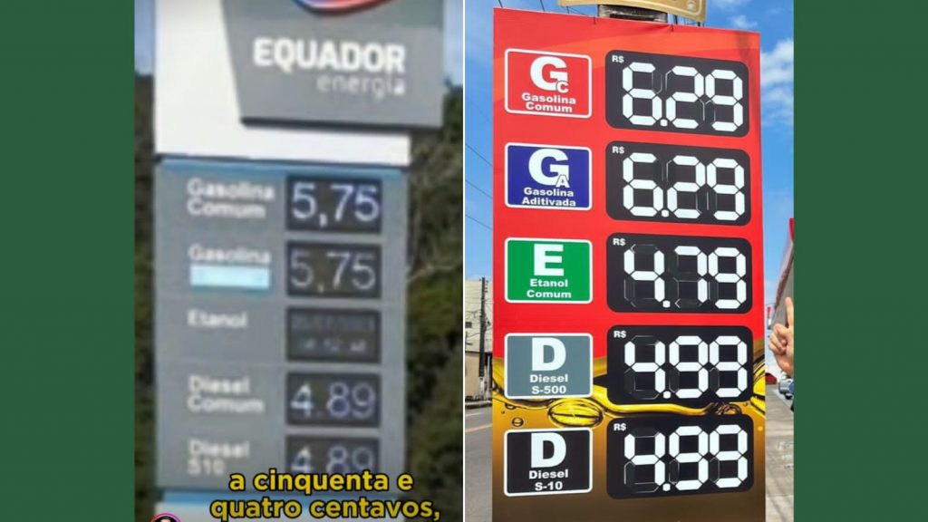 Preço da gasolina na estrada de Manacapuru está mais barato