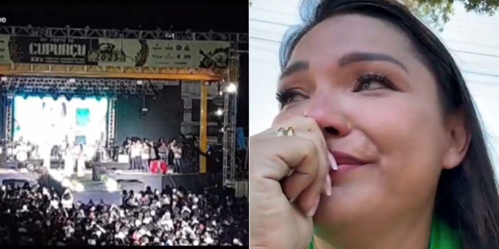 Deputada Joana Darc é vaiada na Festa do Cupuaçu em Presidente Figueiredo