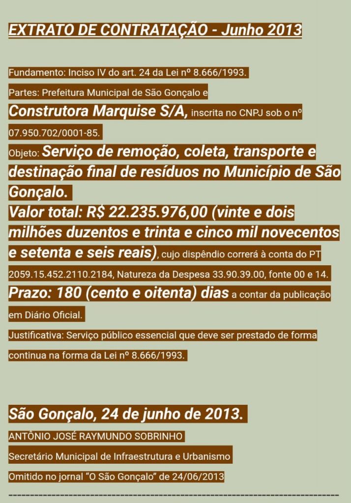 Grupo Marquise Ambiental em Manaus tem histórico de denúncias