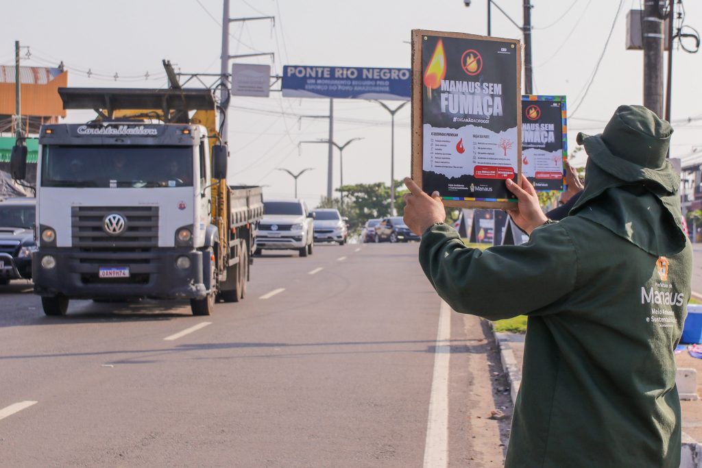 Blitz de qonscientização sobre queimadas