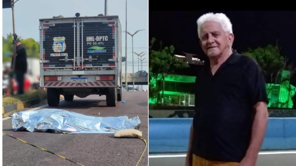 Idoso de 76 anos morre atropelado