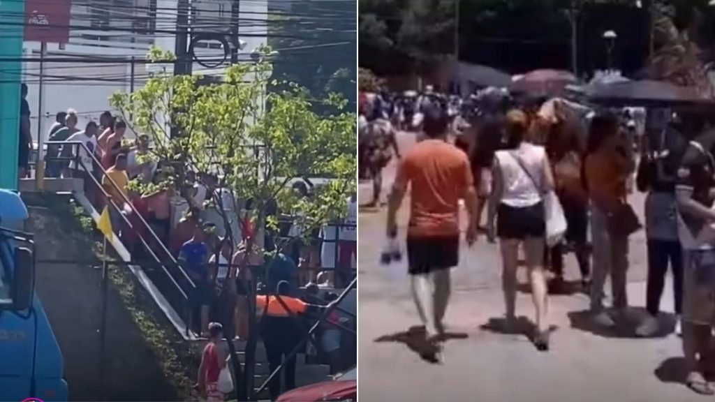 Liberação de pulseiras para o #SouManaus 2023 atrai multidão