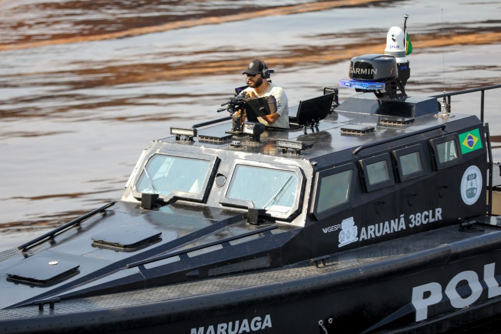 tráfico de drogas nos rios do Amazonas