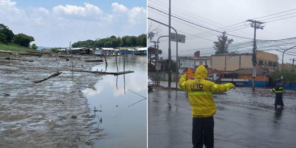 El Niño no Brasil: Temporais no sul e seca no norte