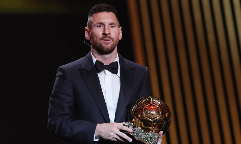 Messi conquista Bola de Ouro