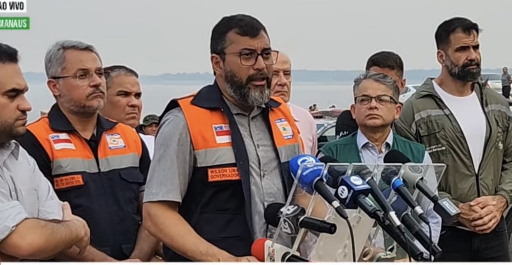 Essa é a hora daquelas que se dizem preocupados com a Amazônia socorrer o povo do AM, diz Wilson Lima