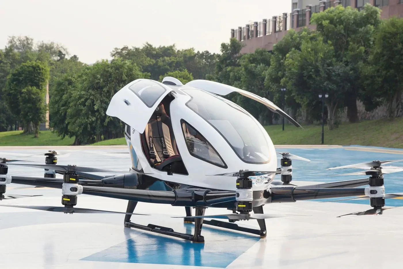Drones Autônomos: EHang o futuro do transporte aéreo