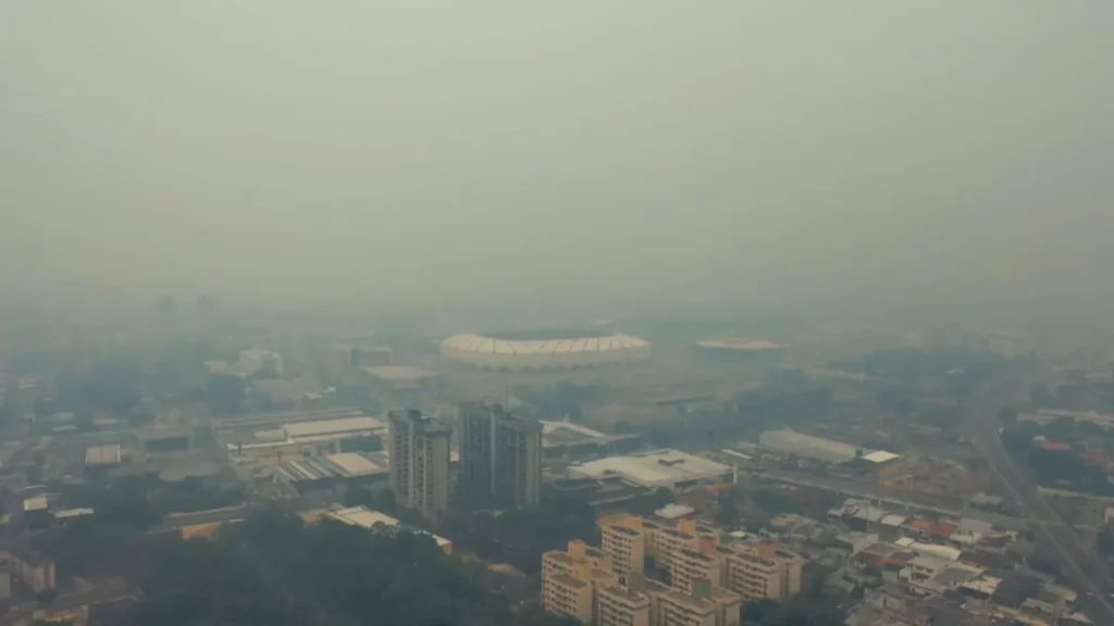 fumaça em manaus