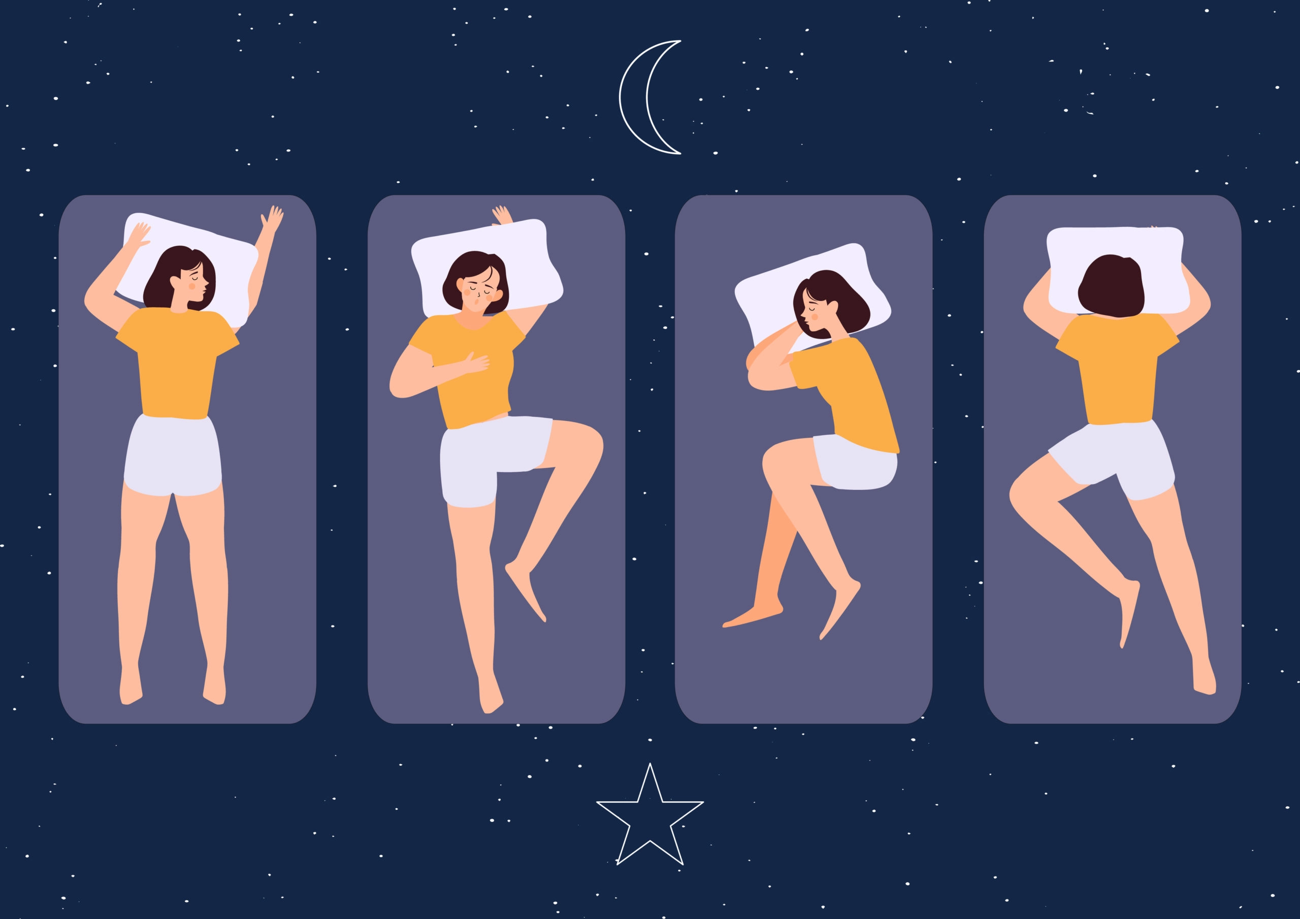 posição para dormir