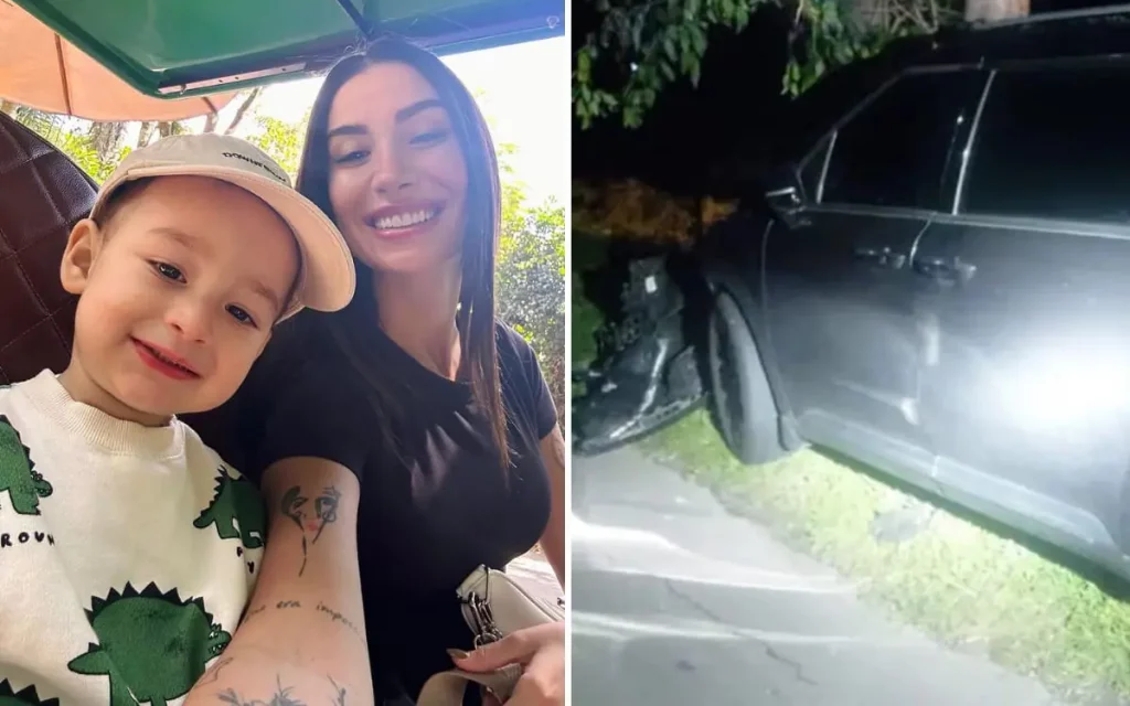 Veja como ficou o carro de Bianca Andrade após acidente