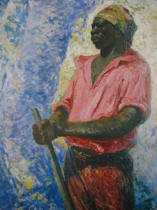 Zumbi dos Palmares. Pintura de Antonio Parreiras (1860 – 1937) Acervo do Museu Antonio Parreiras, Rio de Janeiro