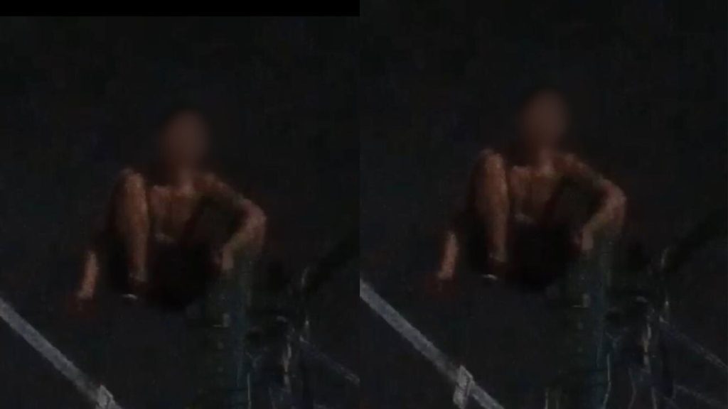 Alterado Homem é flagrado ao subir em poste no bairro Petrópolis em Manaus