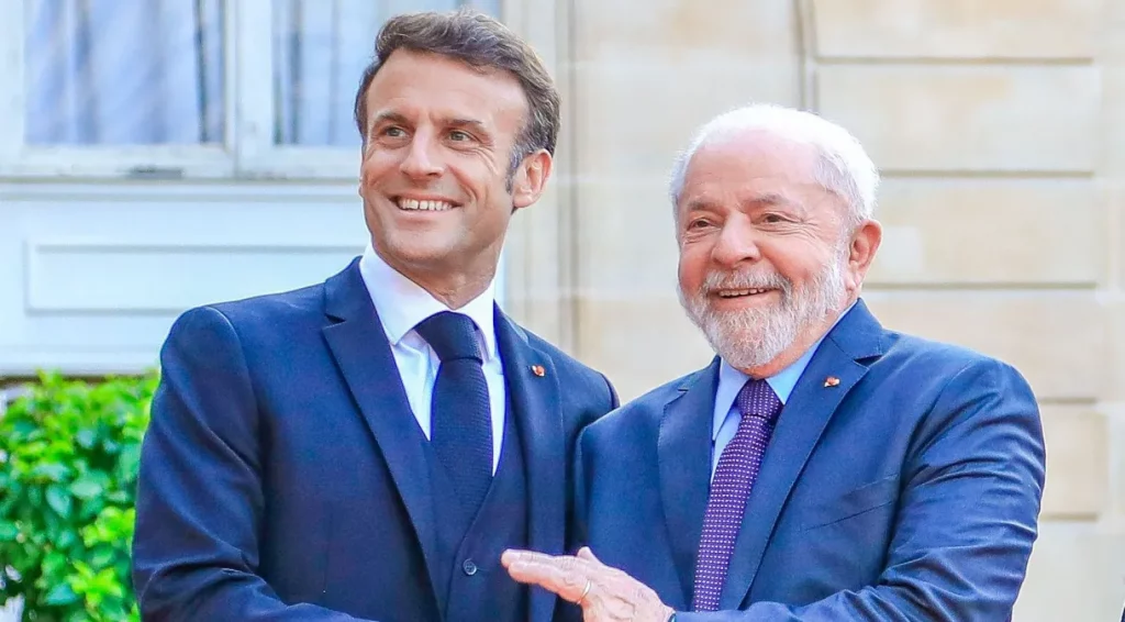 Lula e Macron vão se encontrar no Pará
