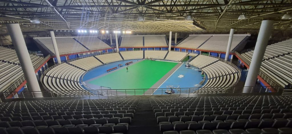 Governo do Amazonas prepara Arena Amadeu Teixeira para receber Campeonato Brasileiro de Futsal