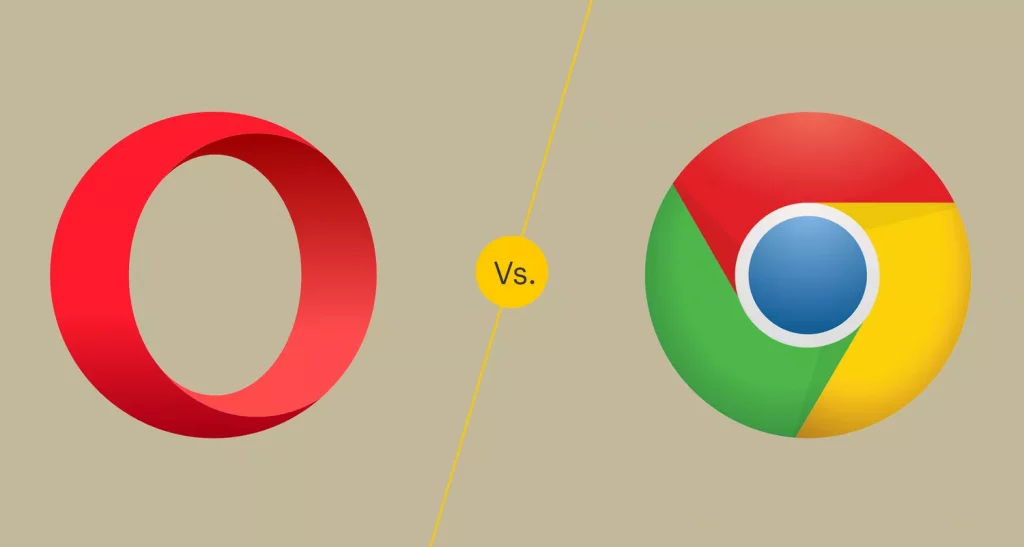 Comparação entre navegadores: Opera vs Google Chrome - Qual é o melhor