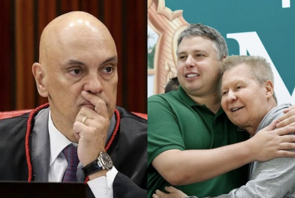 Antes de anunciar a morte do filho, Arthur Neto deu pêsames a Moraes pela perda do pai