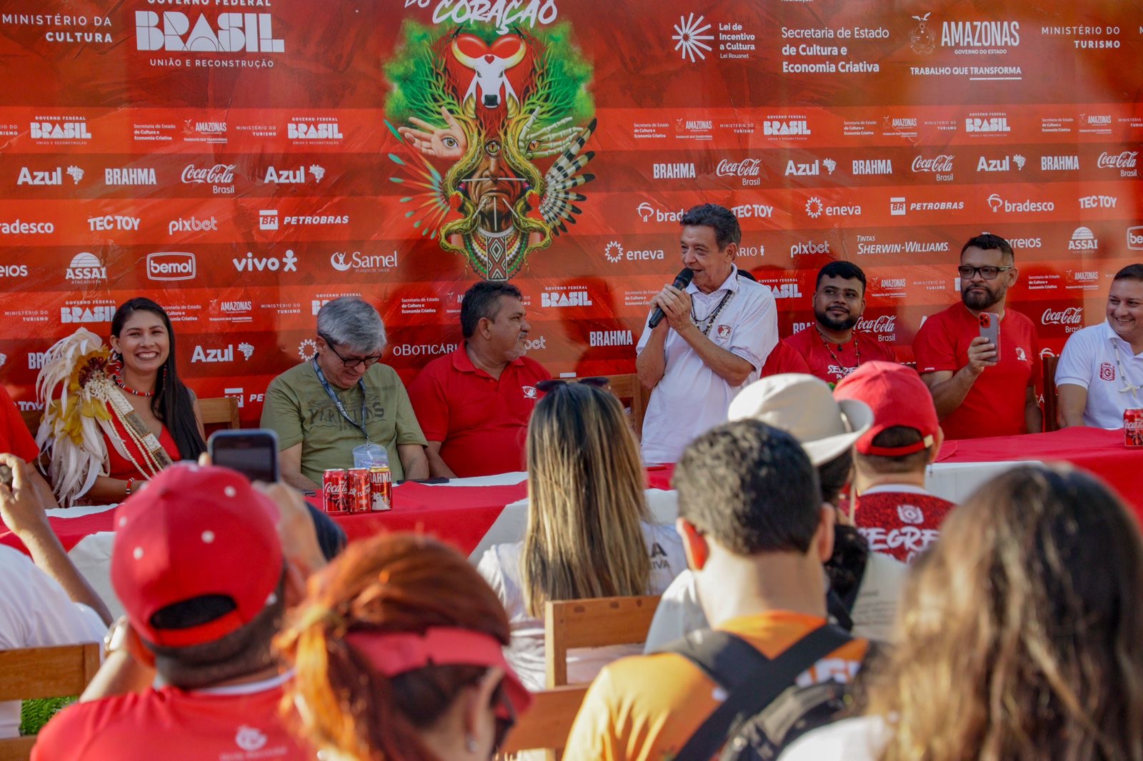 Festival de Parintins 2024: Em projeto de arena, Garantido promete exaltar suas origens, celebrar a ancestralidade e cantar pela esperança