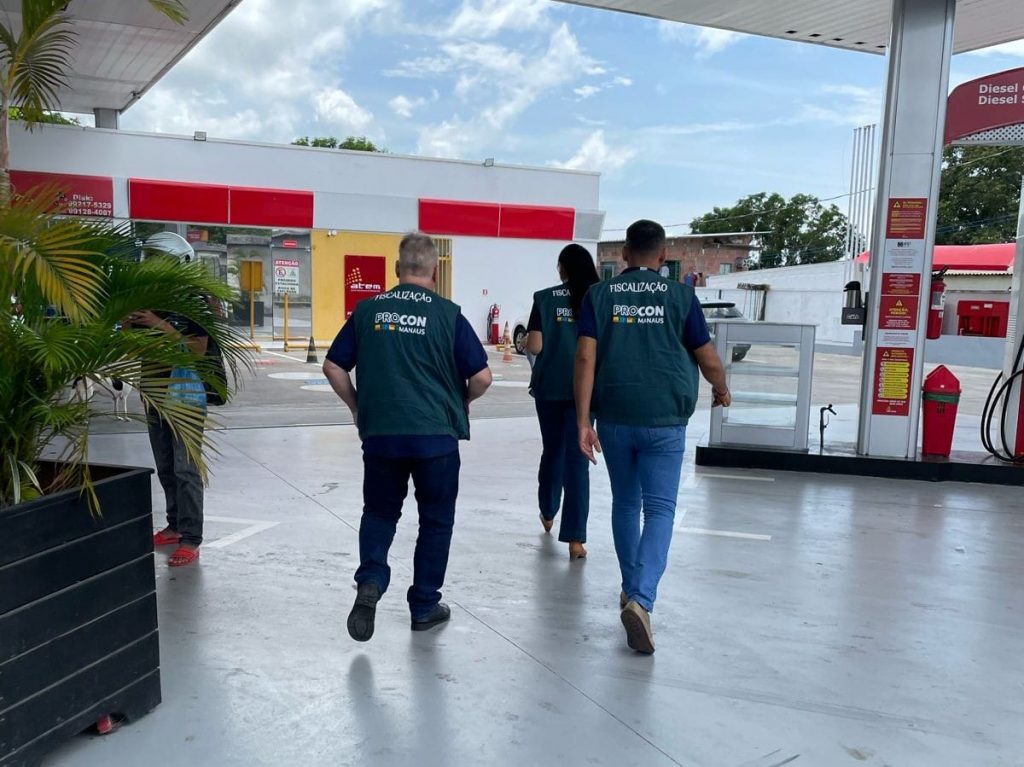 Gasolina mais barata em Manaus é vendida a R$ 6,19, diz pesquisa semanal do Procon