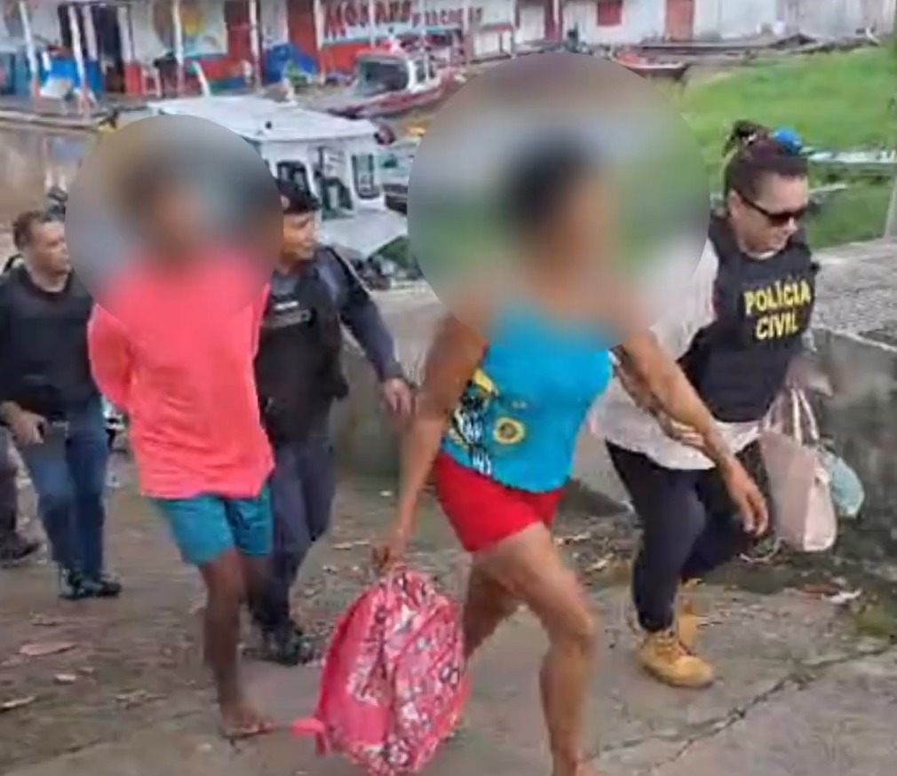 Tio e avó são presos por tortura e estupro de duas crianças no Amazonas