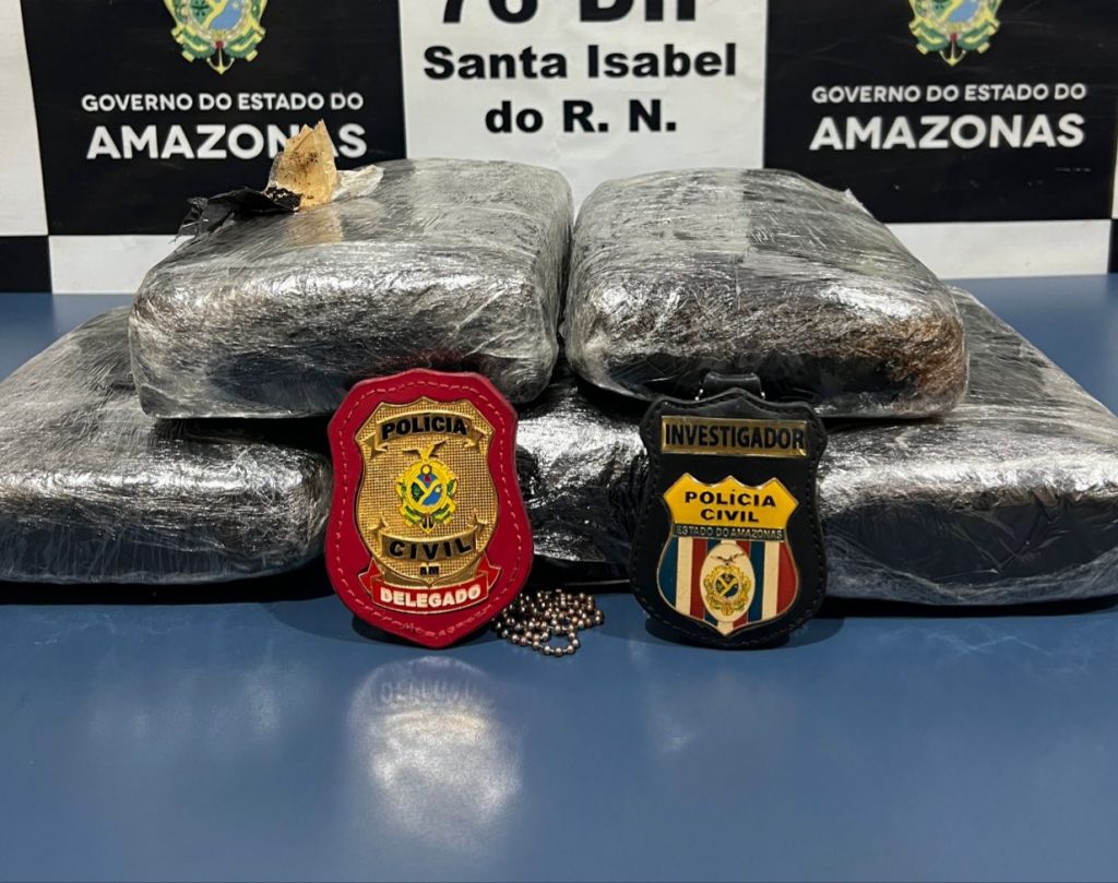 Mulher é presa por tentar embarcar com drogas no aeroporto de Santa Isabel do Rio Negro no AM