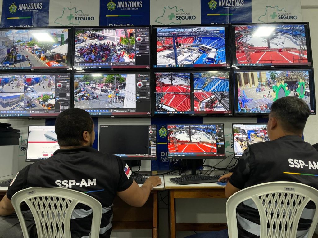 Quatro foragidos da Justiça são localizados em Parintins por meio das câmeras de identificação facial da SSP-AM