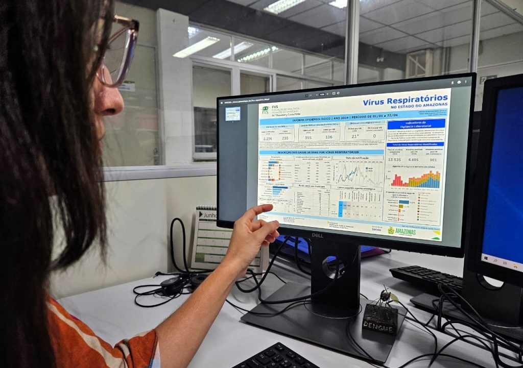 Saúde divulga informe epidemiológico de SRAG por Vírus Respiratórios no Amazonas