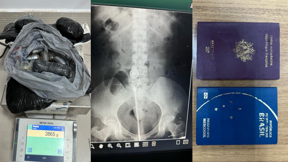 Mulher é presa com drogas nas partes íntimas em aeroporto