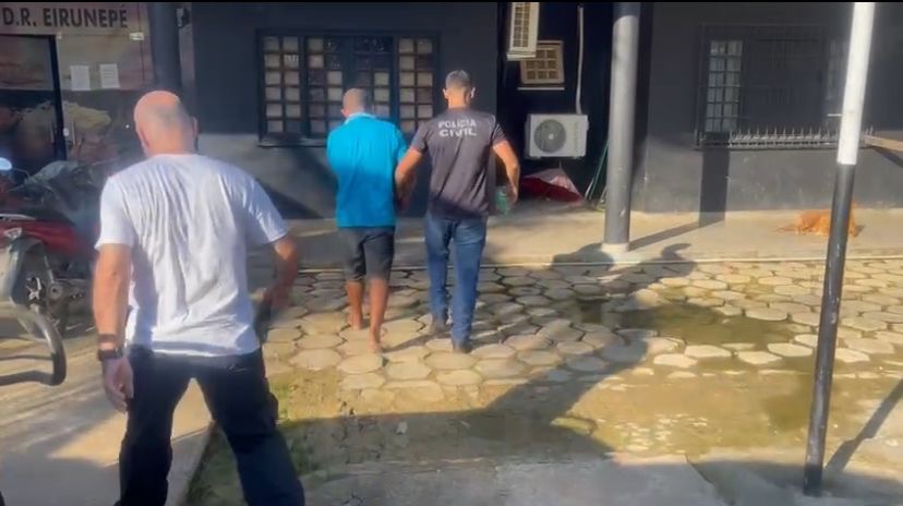 Suspeito de assassinar homem após desentendimento em  bar de Eirunepé é preso no AM