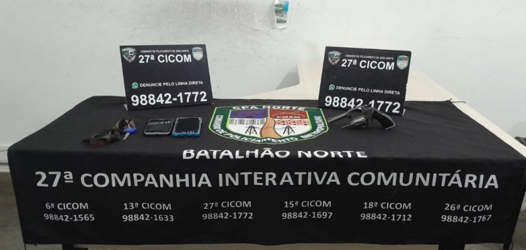 Dupla é presa por roubar motorista de aplicativo no Novo Aleixo em Manaus
