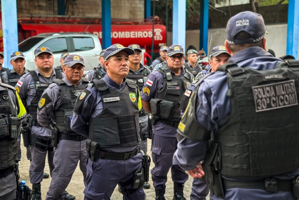 PM prende mais de 400 pessoas e reduz em 37% roubos a veículos nos bairros da zona leste de Manaus