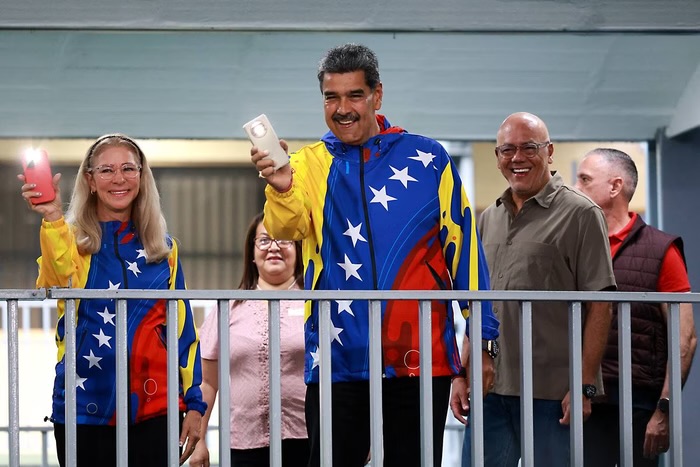 Maduro faz primeiro discurso após vitória e diz que sistema eleitoral venezuelano é de alta confiança