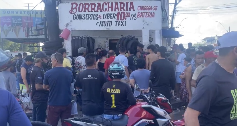 Homem é executado dentro de borracharia no Jorge Teixeira em Manaus; veja