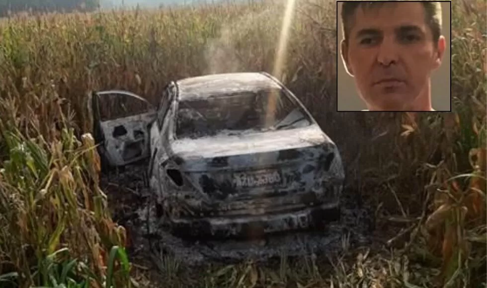 Mulher é presa por matar advogado carbonizado em porta-malas de carro