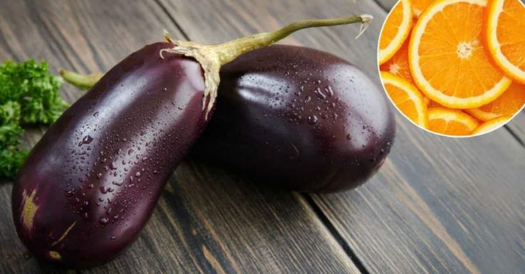 Os benefícios da berinjela com laranja