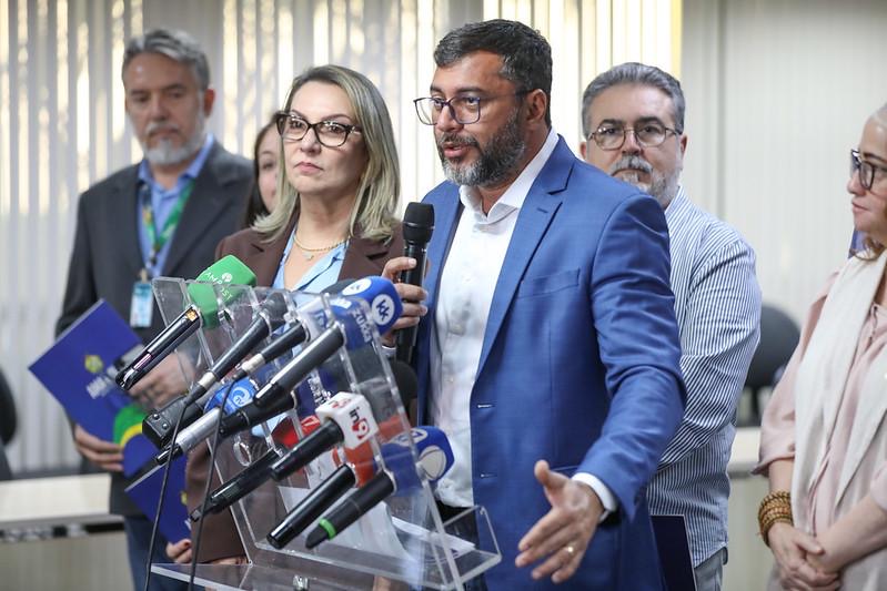 Wilson Lima lança novos editais com investimentos de R$ 12,9 milhões em CT&I e protocolo de intenções sobre mudanças climáticas no AM