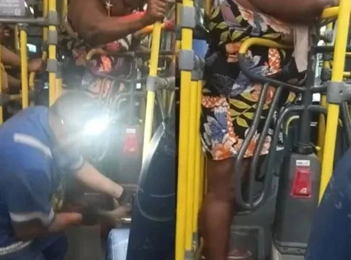 Passageira com obesidade fica presa em catraca de ônibus por mais de 2 horas