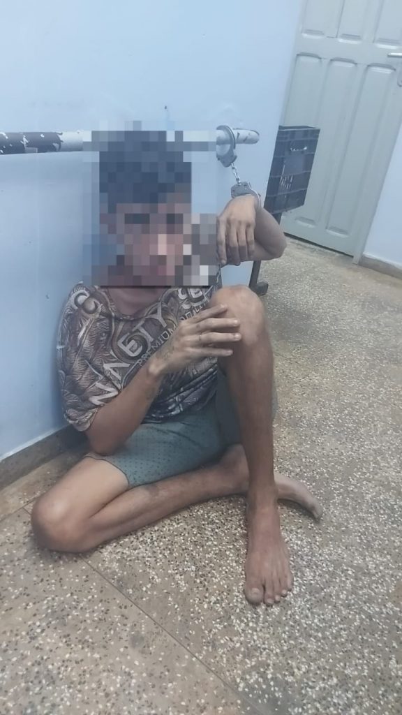Homem é preso suspeito de matar mulher com terçadadas e bebê que estava no colo dela em Rio Preto da Eva