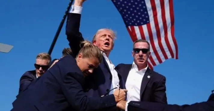 Assista: Trump é ferido durante atentado a tiros em comício nos EUA