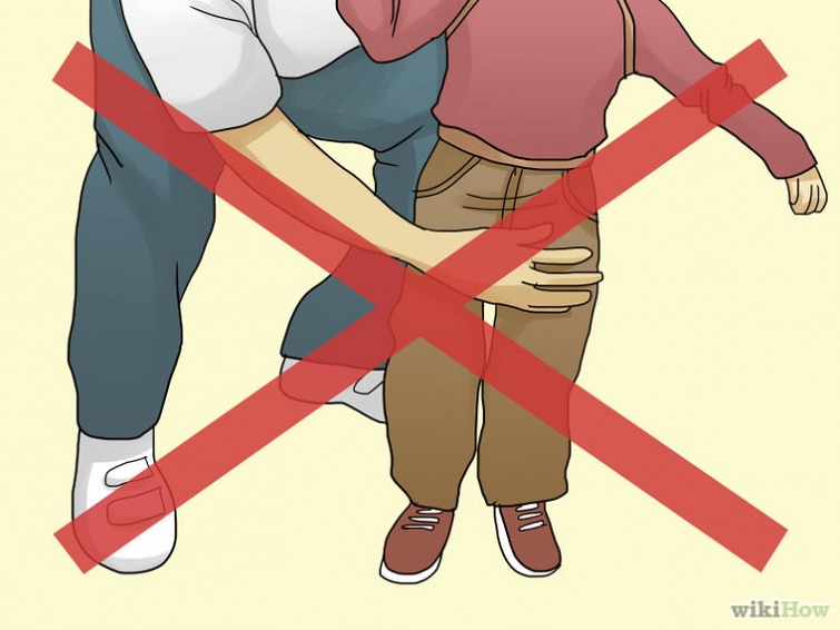 Ensine seu filho a identificar toques inadequados