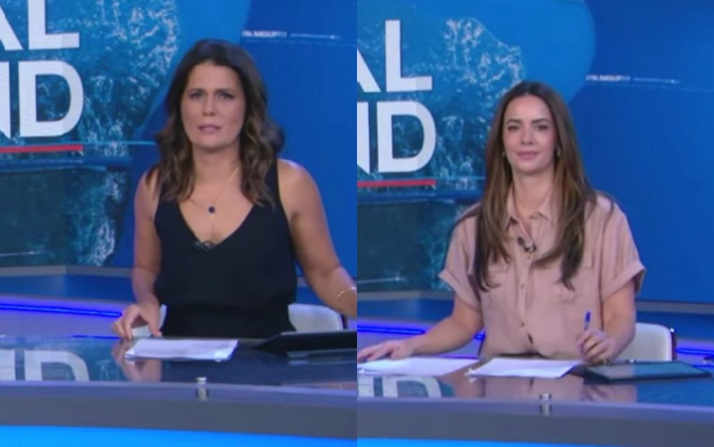 Vídeo: Jornalista Adriana Araújo passa mal ao vivo e deixa Jornal da Band