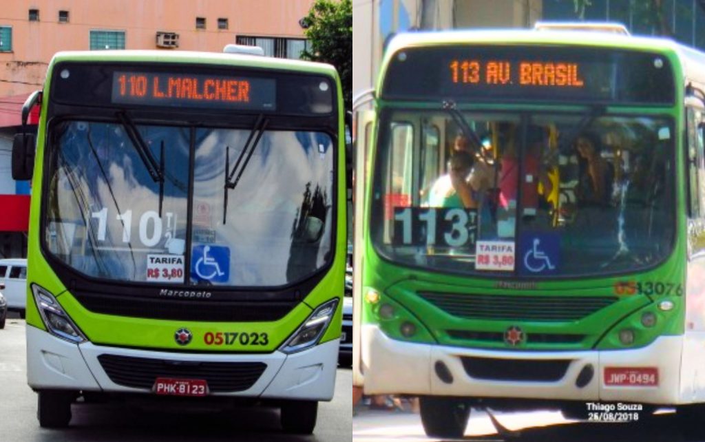 Rotas dos ônibus 110 e 113 serão alteradas a partir da próxima semana em Manaus