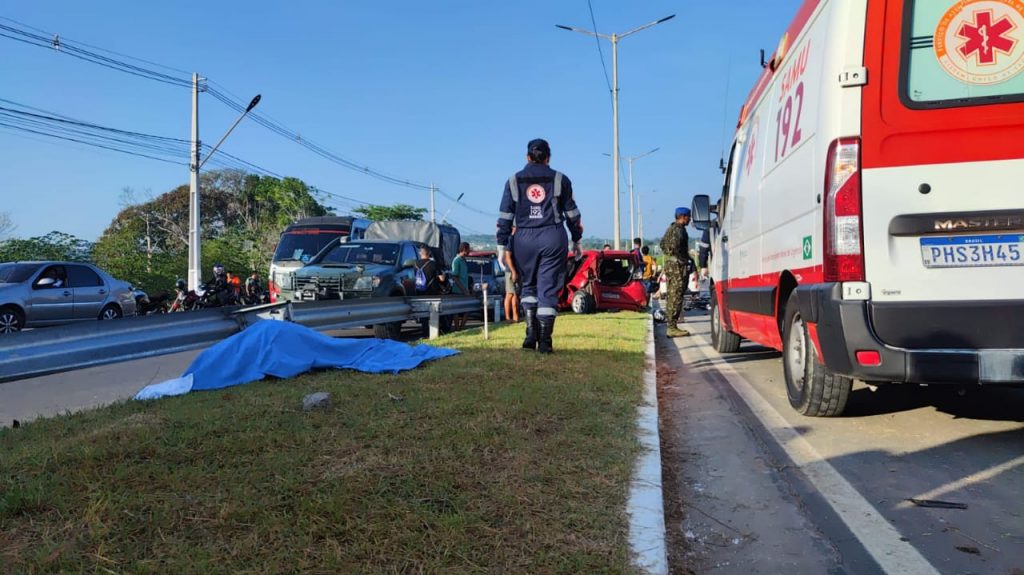 Militar do Exército morre em grave acidente em Manaus