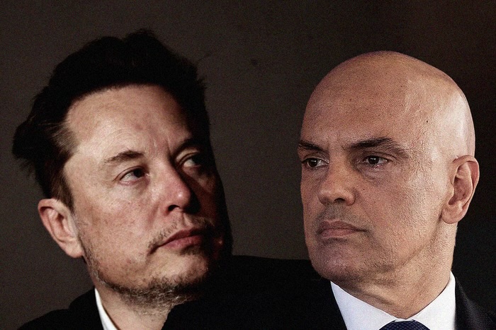 Após intimação, Musk usa X para responder e criticar Moraes